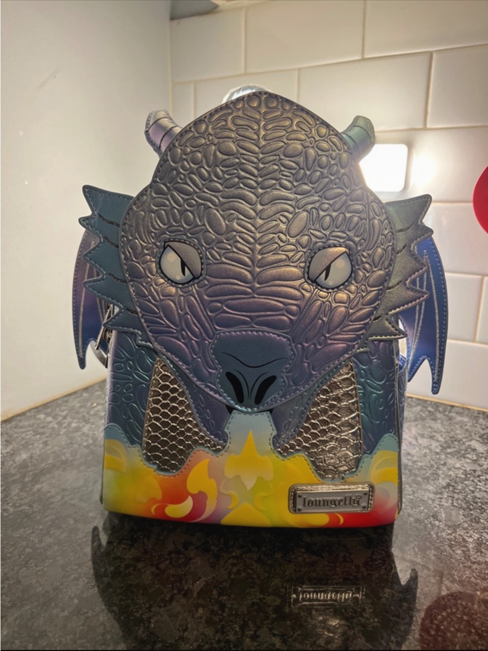 NWT blue dragon Loungefly